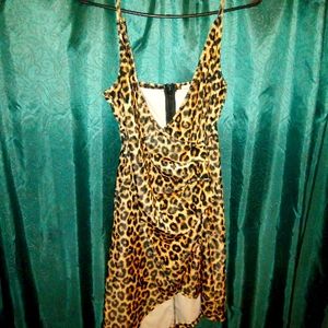 Cocktail velour dress